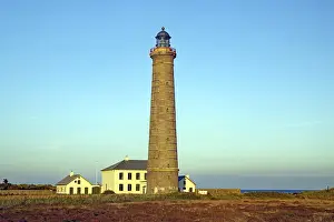 Lighthouse Evening Light Prints: Lighthouse in the evening light