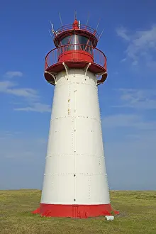 Deserted North Sea Coast Prints: Lighthouse List West, Ellenbogen