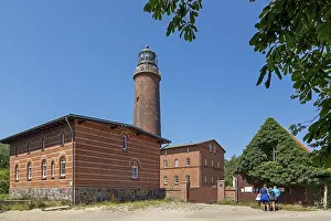 German Heritage Building Prints: Lighthouse, Museum, DarBer Ort