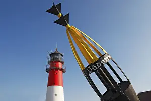 German Federal Republic Lighthouse Prints: Lighthouse and navigation mark