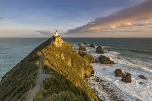Nugget Point Lighthouse Prints: Lighthouse at Nugget Point, Catlins
