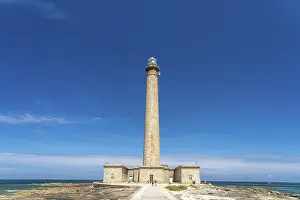 Normandy Lighthouse Prints: The lighthouse at the Pointe de Barfleur