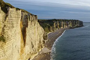 Rocky Cliff Landscape Europe Prints: Limestone cliffs, Etretat