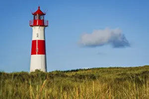 Deserted German Island Prints: The Lister lighthouse at Ellenbogen