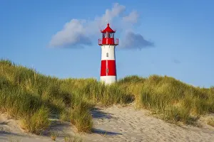 Schleswig Holstein Coastal Scenery Prints: The Lister lighthouse at Ellenbogen