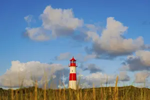 Northern Germany Lighthouse Prints: The Lister lighthouse at Ellenbogen
