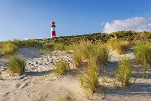Schleswig Holstein Coast Prints: The Lister lighthouse at Ellenbogen