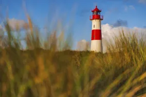 Central Europe Coastal Scenes Prints: The Lister lighthouse at Ellenbogen