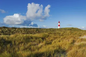 North Sea Coastal Landscape Prints: The Lister lighthouse at Ellenbogen
