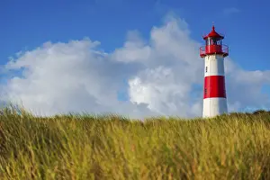 Northern Germany Lighthouse Prints: The Lister lighthouse at Ellenbogen