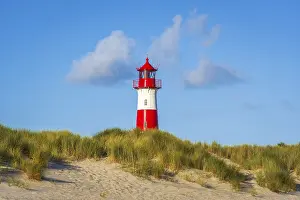 Central Europe Coastal Scenes Prints: The Lister lighthouse at Ellenbogen