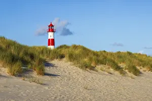 North Sea Coast Landscape Prints: The Lister lighthouse at Ellenbogen