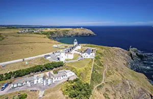British Coastline Prints: Lizard Lighthouse and Housel Bay Cliffs