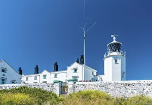 Lizard Lighthouse Prints: Lizard Lighthouse and Housel Bay Cliffs