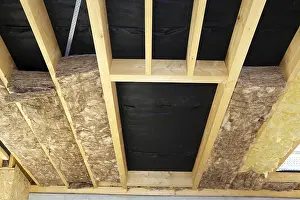 Mineral Wool Insulation Prints: Loft insulation