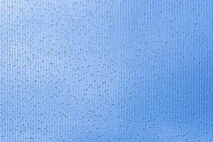 Deserted Rainy Scene Prints: A lot of rain drops on a plastic surface