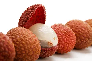 Fruity Studio Still Life Prints: Lychees