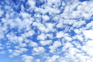 Weather Forecast Images Prints: Mackerel Clouds (Altocumulus)