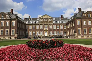 Moated Castle Germany Prints: Main building with central risalit