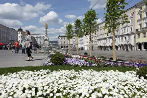 Holy Trinity Column Prints: Main square and Holy Trinity column