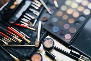 Professional Makeup Tools Prints: Makeup artist set