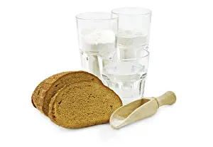 Rye Bread Nutrition Prints: Making bread