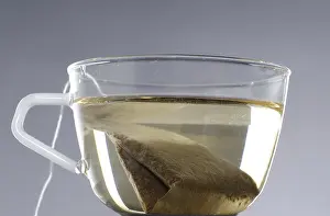 Grocery Store Beverages Prints: Making a Cup of Tea with the Tea Bag Inside