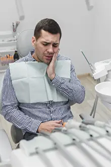 Medical Care Prints: Man dentist