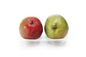 Plant Based Nutrition Prints: Two mangos in a plastic package