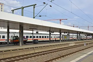 Railway Track Germany Prints: Mannheim, Germany