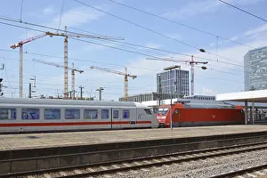Railway Track Germany Prints: Mannheim, Germany