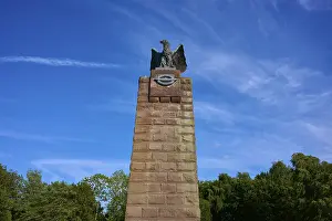 Massive Stone Monument Print, Heikendorf, Germany