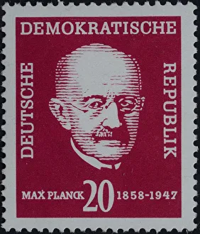 Max Planck Print, German Theoretical Physicist Portrait