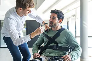 Physiotherapy Equipment Prints: Mechanical exoskeleton