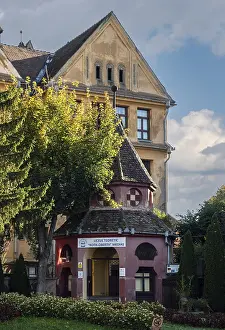 Romania Prints: Medias, Romania - Print of Stephan Ludwig Roth High School