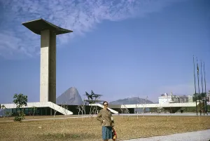 South America History Prints: Memorial to the Second World War