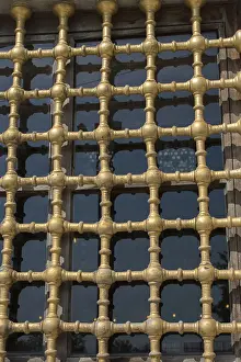 Deserted Metal Surface Prints: Metal surface as a background texture pattern