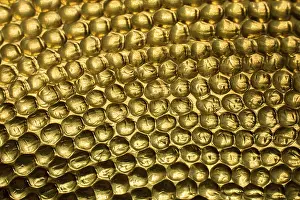 Deserted Metal Surface Prints: Metal surface as a background texture pattern