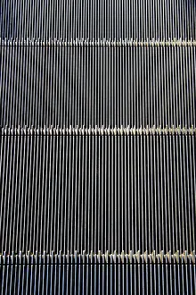 Deserted Industrial Scene Prints: Metal surface as a background texture pattern