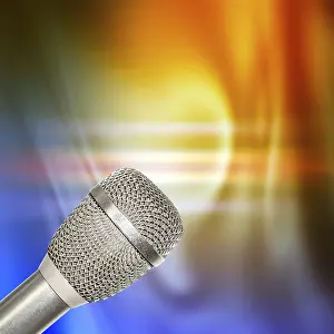 Celebrity Actor Prints: Microphone
