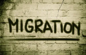 Refugee Crisis Prints: Migration Concept