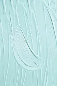 Abstract Art Prints: Mint Cosmetic Texture Print