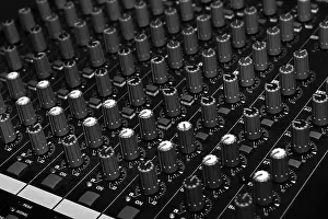 Deserted Studio Prints: Mixing console