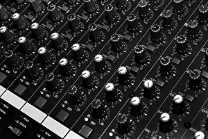 Studio Shot Prints: Mixing console
