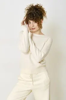 Studio Shot Style Prints: A model stands with a playful expression