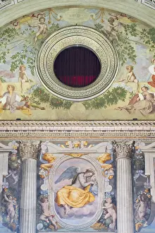 Framed Print : Moderation Print, Poggio a Caiano Fresco Framed Print : Moderation Print, Poggio a Caiano Fresco