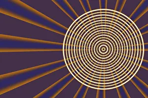 Text Free Space Images Prints: Modern background with circles