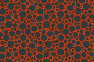 Modern Background Prints: Modern background with circles