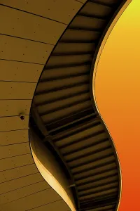 Modern Building Interior Prints: Modern building detail