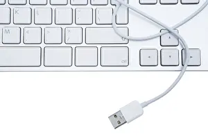 Personal Computer Keyboards Prints: The modern and stylish keyboard for a computer